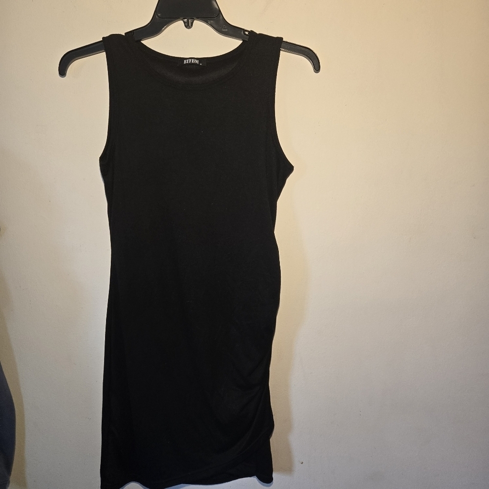 BTFBM bodycon dress size medium black